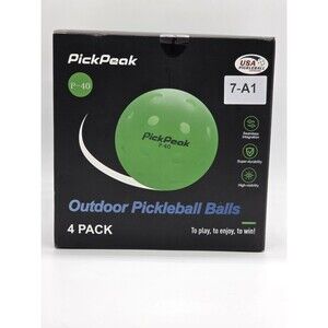Outdoor Pickleball Balls 4 Green NIN